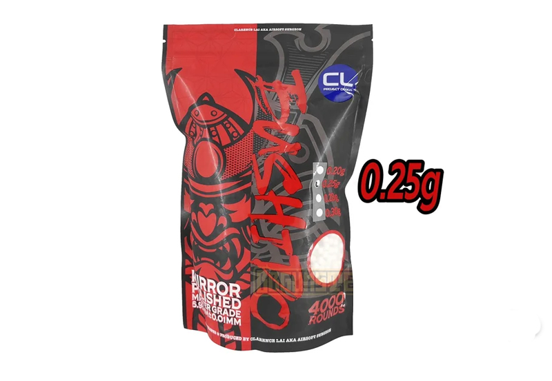 Đạn BB CL Project Bushido Master Grade 0,25g (4000 viên)